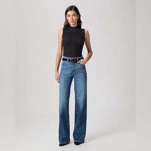 PAIGE Sasha 32" Wide Leg Jean